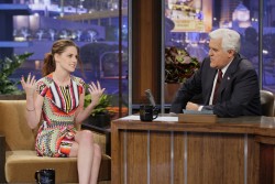 Kristen Stewart Leggy on The Tonight Show with Jay Leno iGoCeleb