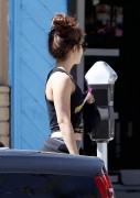 Vanessa Hudgens - In spandex leaving her gym in Los Angeles - 5/28/2013