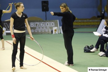 Les moments complices gymnaste/entraîneur 887deb262732831