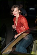 Milla Jovovich - BOA Steakhouse in West Hollywood, Calif.(8-1-13)