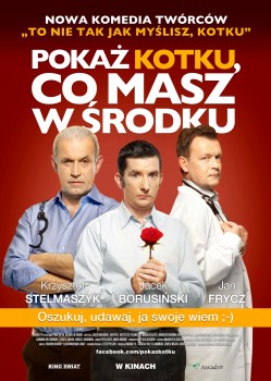 Polski plakat filmu 'Pokaż Kotku, Co Masz W Środku'