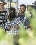Eva Longoria and Anna Faris on the Set of 'Overboard' in Vancouver, Canada - June 6th, 2017