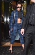 Kendall Jenner and Bella Hadid - Heading to Miu Miu in Paris (July 2, 2017)