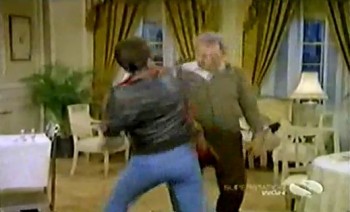 Richie was in Two Fights on Happy Days but I never saw Fonzie fight ...