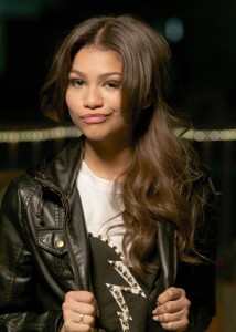 Zendaya Coleman - music video set candids in Los Angeles, February, 2013